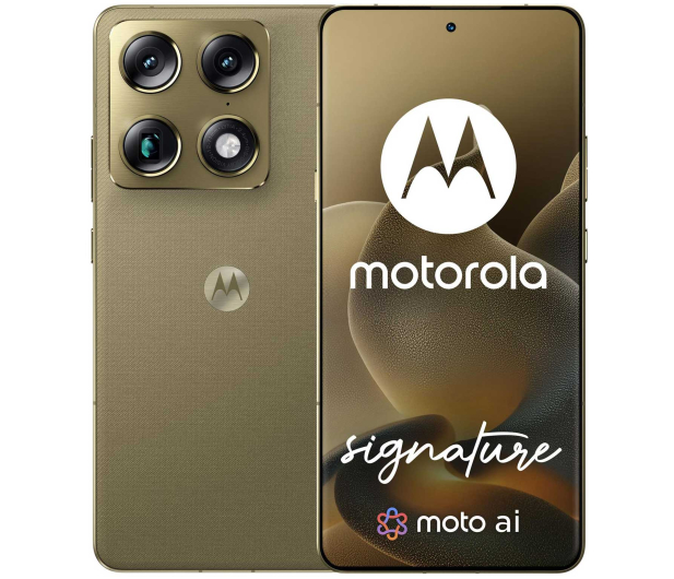 Motorola Signature 5G 16/512GB Martini Olive 165Hz - 1481155 - zdjęcie